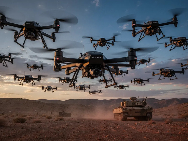 Türkei setzt erstmals autonome Drohnenschwärme ein - Foto: über boerse-global.de