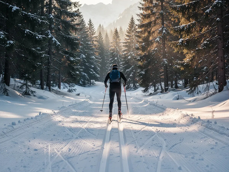 Langlauf-Meditation: Wintersport als Anti-Stress-Trend - Foto: über boerse-global.de