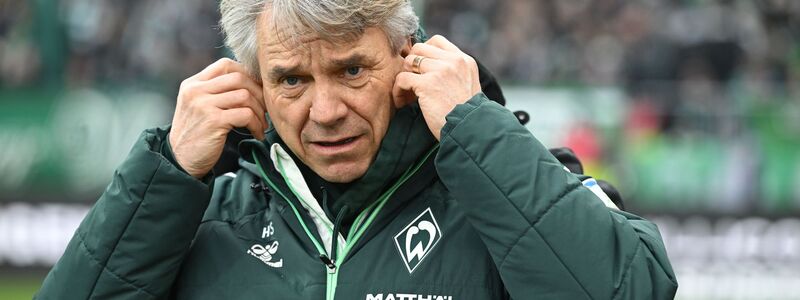 Werder-Trainer Horst Steffen - Foto: Carmen Jaspersen/dpa