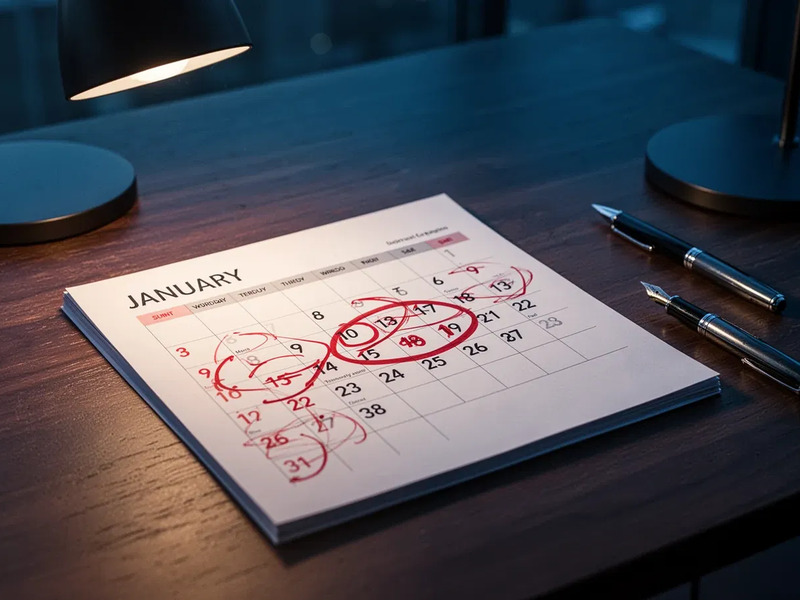 Kündigungsfristen: Der kritische Stichtag 31. Januar - Foto: über boerse-global.de