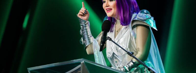 Ricarda Lang hat sich in einer Karnevalsrede CSU-Chef Markus Söder vorgenommen. - Foto: Rolf Vennenbernd/dpa