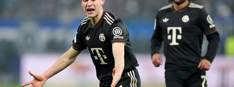 Oft unzufrieden: Bayerns Nationalspieler Joshua Kimmich. (l)  - Foto: Marcus Brandt/dpa