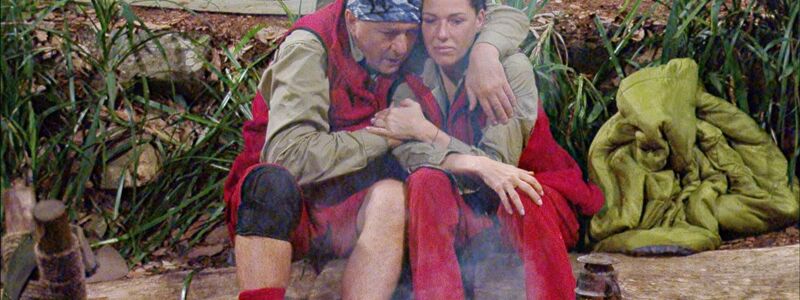 Wollen beide «unbedingt» die Dschungelkrone: Hubert und Simone. - Foto: RTL/dpa