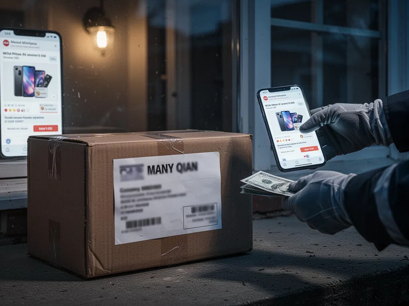 Nachnahme-Betrug: „MANY QIAN“ schickt wertlose Pakete - Foto: über boerse-global.de