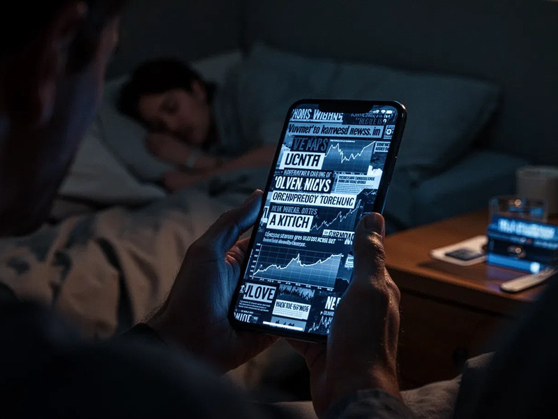 Bedtime-Prokrastination: Warum wir den Schlaf sabotieren - Foto: über boerse-global.de