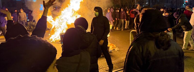 Trump drohte Teheran auch im Zusammenhang mit der Niederschlagung der Proteste mit Militärschlägen. (Archivbild) - Foto: Uncredited/UGC/AP/dpa