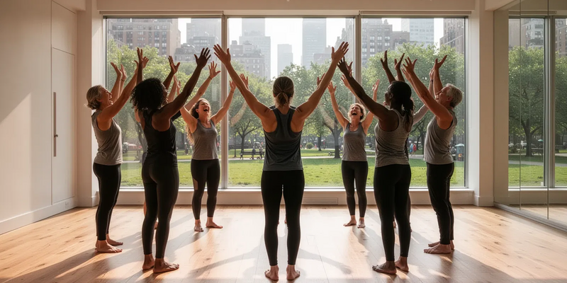 Lachyoga: Das Workout gegen Stress erobert Deutschland - Foto: über boerse-global.de