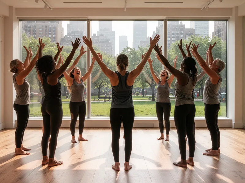 Lachyoga: Das Workout gegen Stress erobert Deutschland - Foto: über boerse-global.de