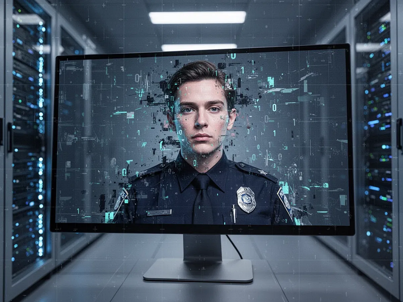 KI-Betrüger fälschen täuschend echte Polizisten-Profile - Foto: über boerse-global.de