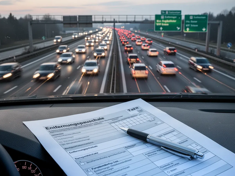 Pendlerpauschale: Ab sofort 38 Cent für jeden Kilometer - Foto: über boerse-global.de