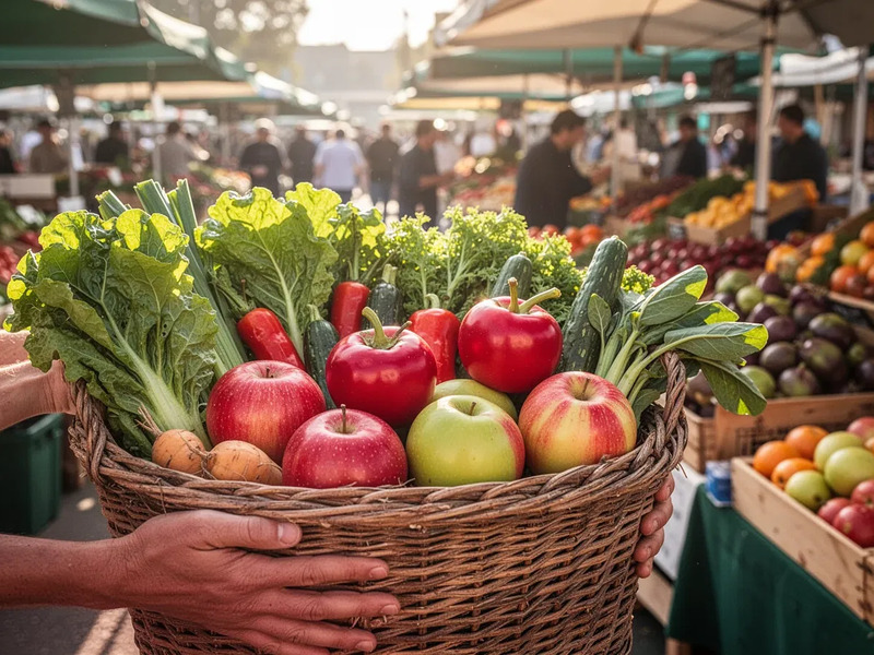 Wochenmarkt statt Supermarkt: So hilft bewusstes Einkaufen beim Abnehmen - Foto: über boerse-global.de