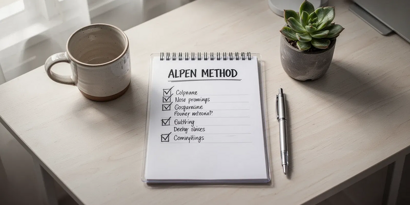 ALPEN-Methode: Einfaches Werkzeug gegen den Mental Load - Foto: über boerse-global.de