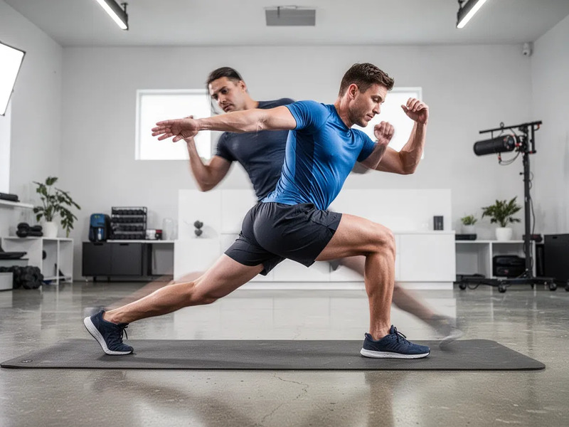 Reverse Lunge mit Rotation: Die Allround-Übung für Kraft und Stabilität - Foto: über boerse-global.de