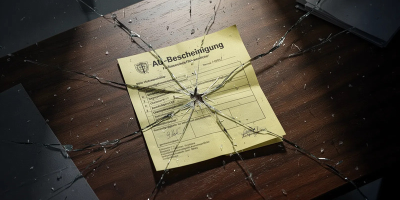 Arbeitsunfähigkeitsbescheinigung: Gerichte schränken Beweiswert ein - Foto: über boerse-global.de