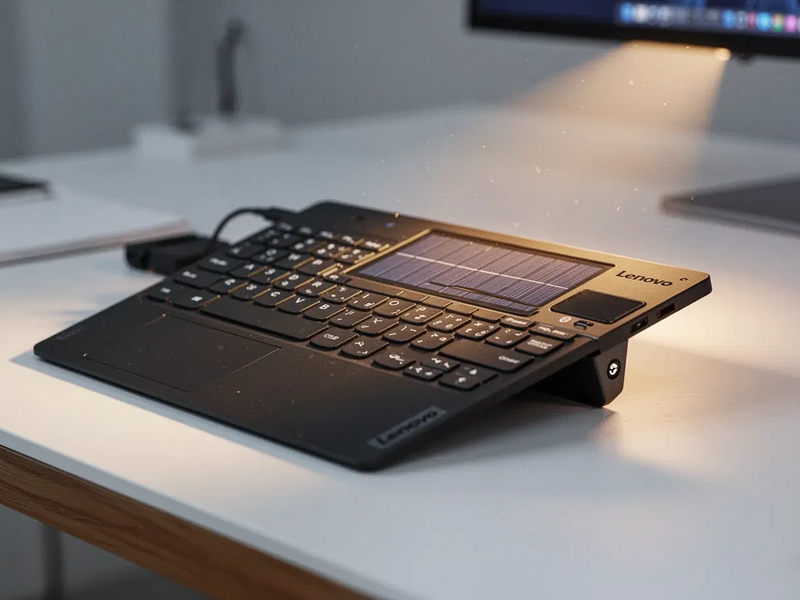 Lenovo senkt Preis für selbstladende Tastatur drastisch - Foto: über boerse-global.de