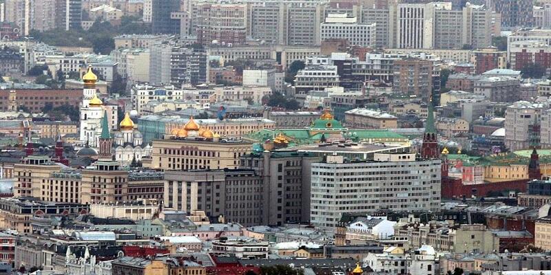 Blick über Moskau mit dem Kreml (Archiv) - Foto: via dts Nachrichtenagentur
