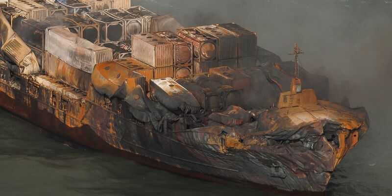 Fast ein Jahr nach der Kollision zweier Schiffe vor Englands Nordseeküste ist der Kapitän des Frachters «Solong» der fahrlässigen Tötung eines Crewmitglieds schuldig gesprochen worden. - Foto: Dan Kitwood/pool getty/AP/dpa