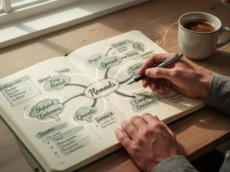 Kreatives Dokumentieren befreit den Kopf vom Chaos - Foto: über boerse-global.de