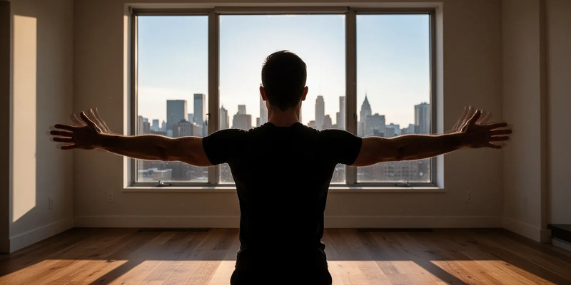 Arm-Pulsieren: Die Heim-Workout-Übung für definierte Schultern - Foto: über boerse-global.de