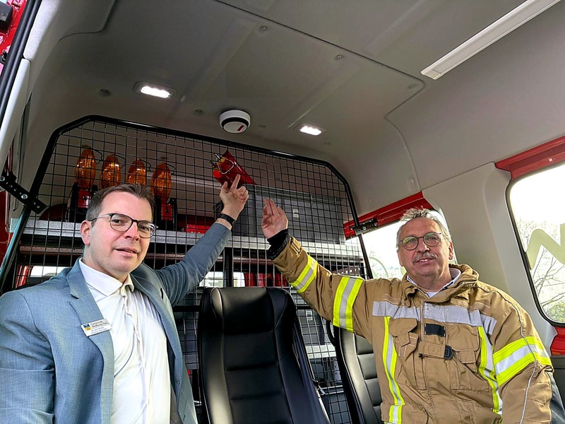 FW-KLE: Vorbeugender Brandschutz: Gemeinde Bedburg-Hau investiert in innovative Sicherheit für Feuerwehr und Einsatzfahrzeuge - Foto: presseportal.de