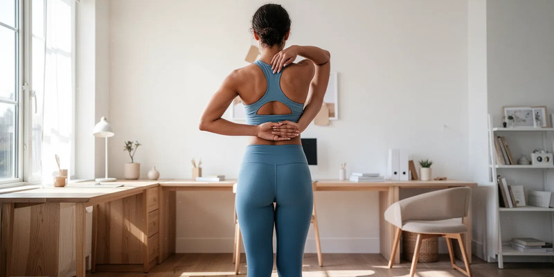 Tele-Gym: Stehende Gymnastik stärkt den Rücken - Foto: über boerse-global.de