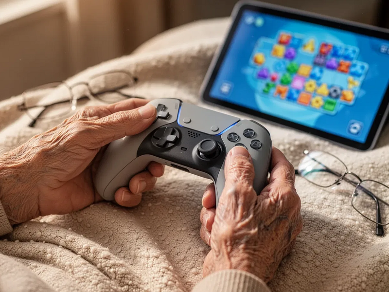 Videospiele stärken das Gehirn von Senioren - Foto: über boerse-global.de