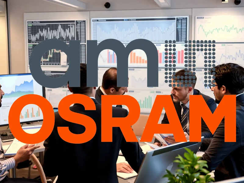 Ams Osram Aktie: Homogene Marktentwicklung - Foto: über boerse-global.de