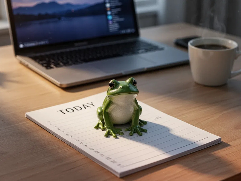 Eat the Frog: Die Anti-Aufschieber-Methode für Ihren Tag - Foto: über boerse-global.de