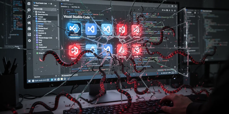 GlassWorm-Malware greift Entwickler über VS Code-Erweiterungen an - Foto: über boerse-global.de