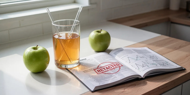 Apfelessig: Nach Studien-Rückzug bleibt nur moderater Nutzen - Foto: über boerse-global.de