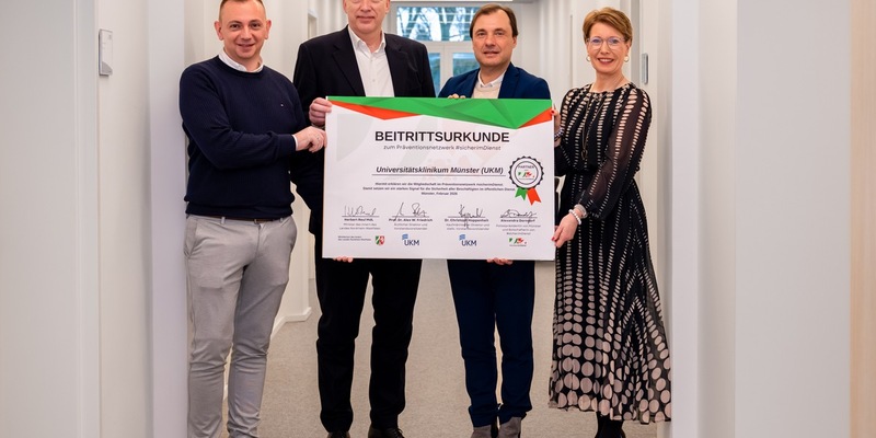 #sicherimDienst: UKM tritt NRW-weitem Präventionsnetzwerk Sicher im Dienst bei - Foto: presseportal.de