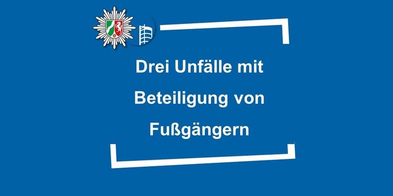POL-OB: Drei Unfälle mit Beteiligung von Fußgängern - Foto: presseportal.de