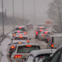 Staus gab es in und um Mainz. - Foto: Andreas Arnold/dpa