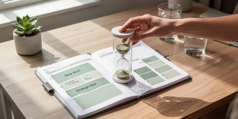 Rest-First-Planung: Strategische Pausen als Produktivitäts-Booster - Foto: über boerse-global.de