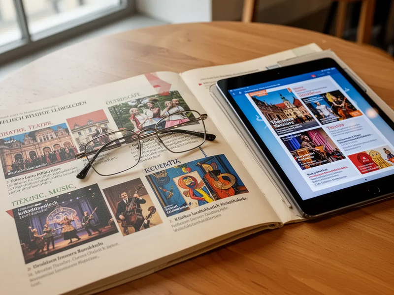 Dresden: Neue Kulturbroschüre für Menschen ab 60 - Foto: über boerse-global.de