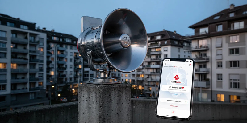 Schweiz testet hybrides Alarmnetz: Sirenen und App im Einsatz - Foto: über boerse-global.de
