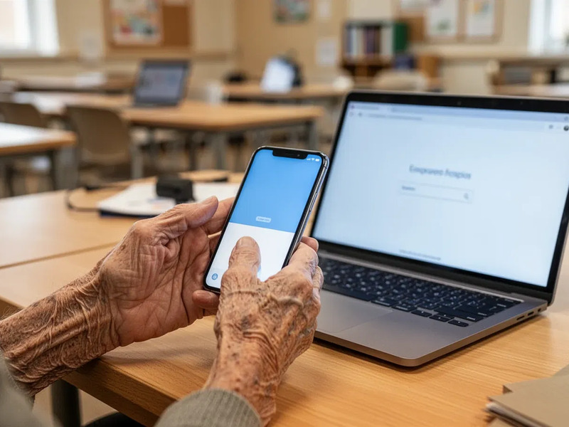 Kurse schließen digitale Kluft für Senioren - Foto: über boerse-global.de