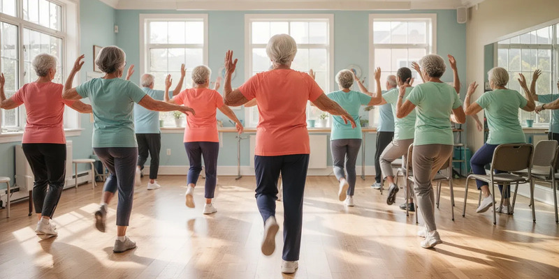 Aerobic-Gymnastik hält Senioren körperlich und geistig fit - Foto: über boerse-global.de