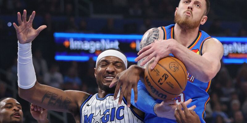 Isaiah Hartenstein schnappte sich gegen Orlando zehn Rebounds und erzielte erstmals ein Triple-Double. - Foto: Nate Billings/AP/dpa