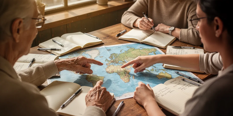 Sprachcafés stärken das Gehirn und schützen vor Demenz - Foto: über boerse-global.de