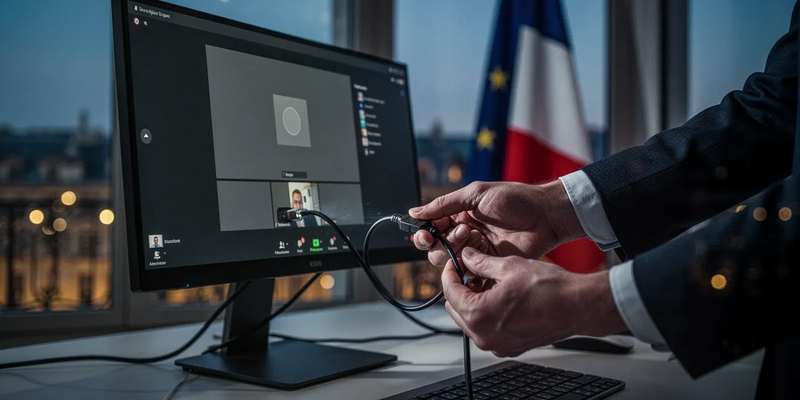 Frankreich verbannt Teams und Zoom aus Behörden - Foto: über boerse-global.de