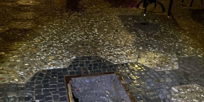 POL-VIE: Unbekannte heben Gullideckel aus - Radfahrer bleibt nach Unfall unverletzt - Foto: presseportal.de