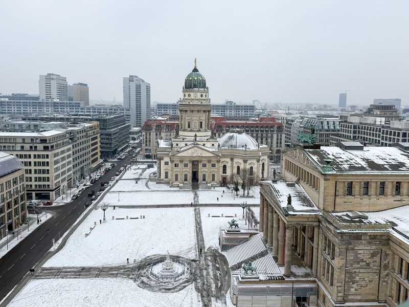 Der Winter hat Berlin seit längerem fest im Griff.  - Foto: Sebastian Gollnow/dpa