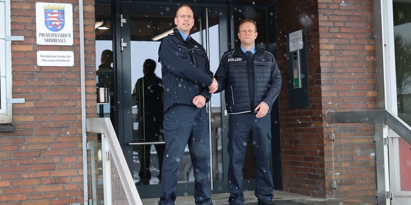 POL-HR: Personelle Veränderungen bei den Polizeistationen Melsungen und Schwalmstadt: Neue Schutzfrau und neuer Schutzmann vor Ort - Foto: presseportal.de