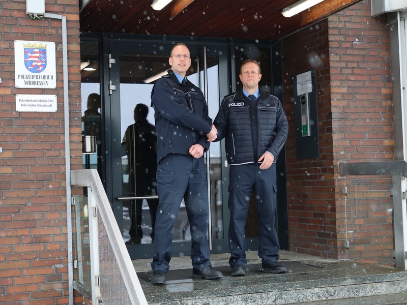 POL-HR: Personelle Veränderungen bei den Polizeistationen Melsungen und Schwalmstadt: Neue Schutzfrau und neuer Schutzmann vor Ort - Foto: presseportal.de