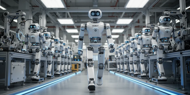 DOBOT ATOM: Humanoider Roboter geht in Serienproduktion - Foto: über boerse-global.de