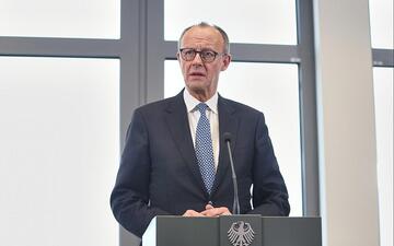 Friedrich Merz am 04.02.2026 - Foto: via dts Nachrichtenagentur