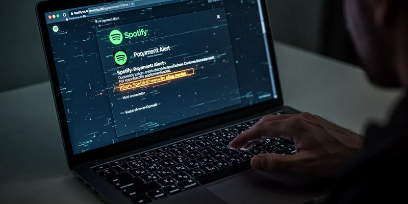 Spotify warnt vor neuer Phishing-Welle mit gefälschten Zahlungsmahnungen - Foto: über boerse-global.de