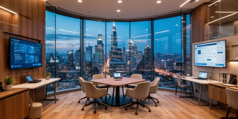 Büro der Zukunft: KI und Kollaboration statt Geisterhäuser - Foto: über boerse-global.de