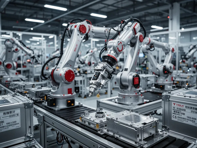 Tesla setzt bei Roboter-Produktion auf China - Foto: über boerse-global.de